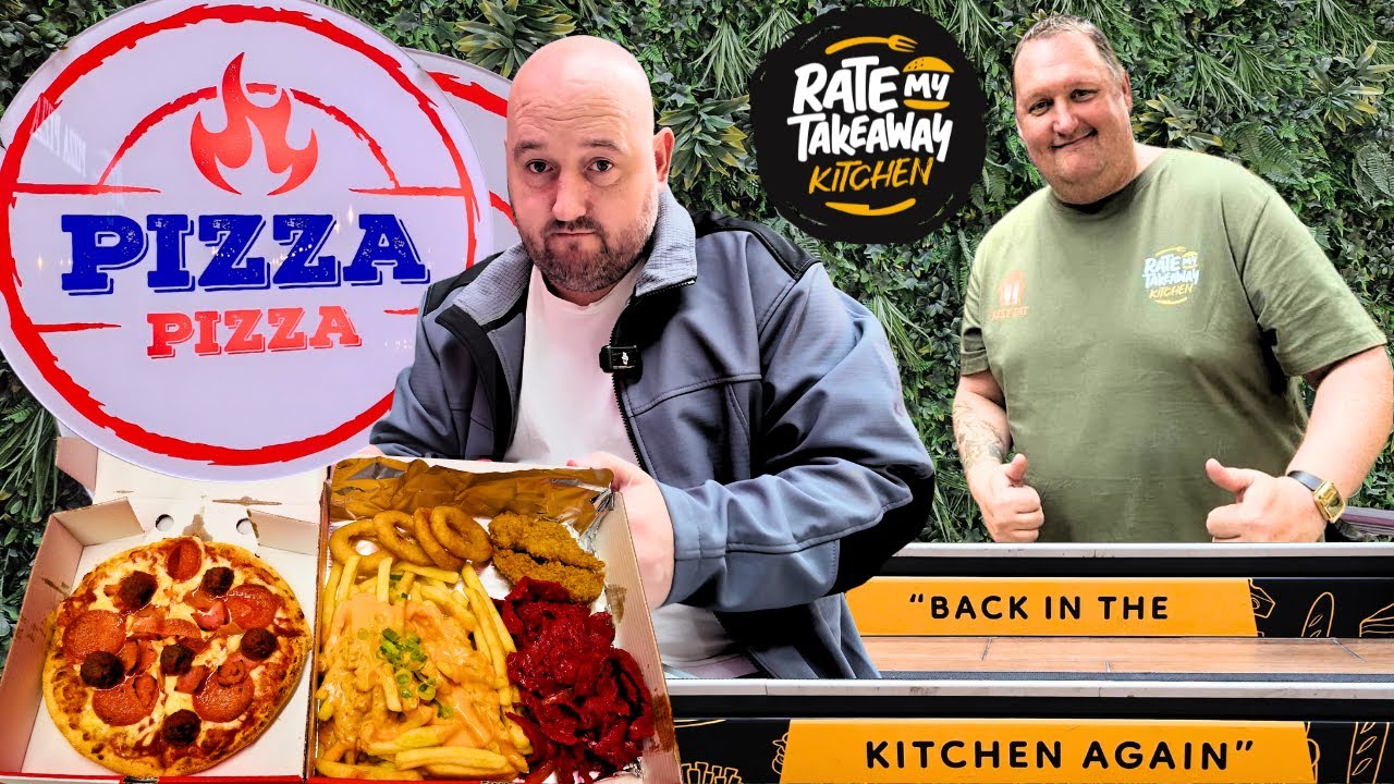 Я пошел в NEW RATE MY TAKEAWAY KITCHEN за MUNCH BOX за 9,90 фунтов стерлингов от Pizza Pizza — НЕ...
