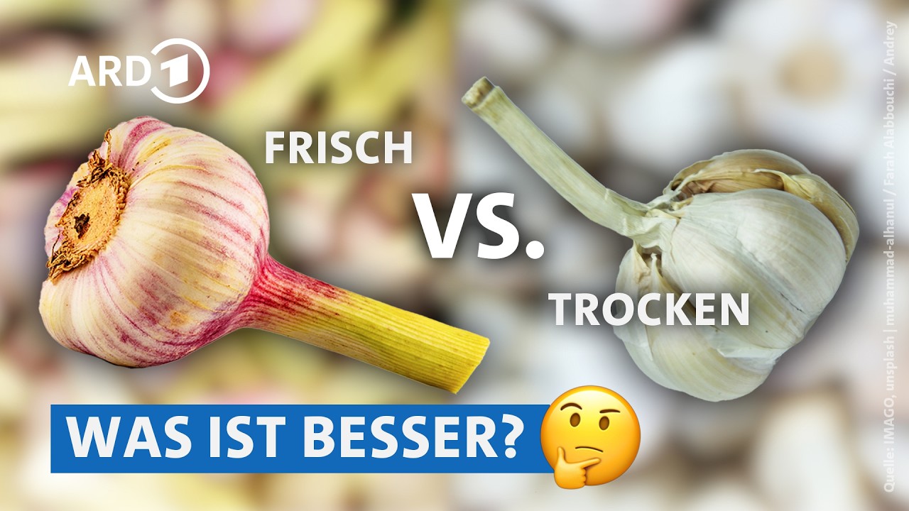 Knoblauch im Test🧄: Wie gesund ist die Knolle wirklich? | Marktcheck SWR