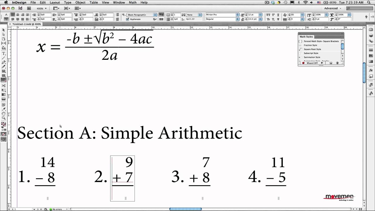 movemen MathTools 2.0 New Feature Overview