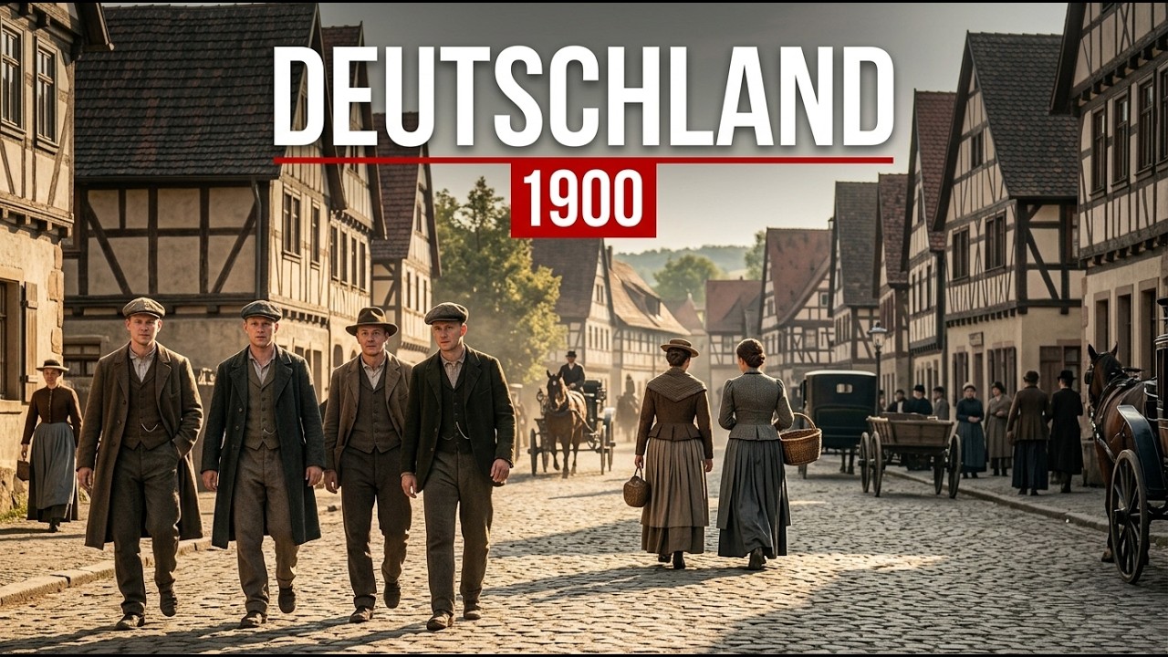 So war Deutschland im Jahr 1900 | Leben vor der Moderne (KI-Rekonstruktion)