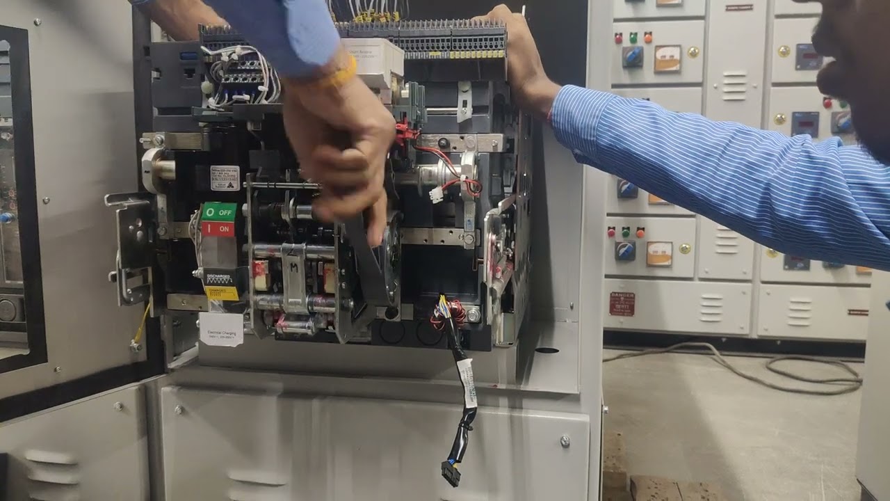 L&T ACB Troubleshooting & Oveall #LT #ACB #AirCircuitBreaker #ElectricalMaintenance #CircuitBreakerS