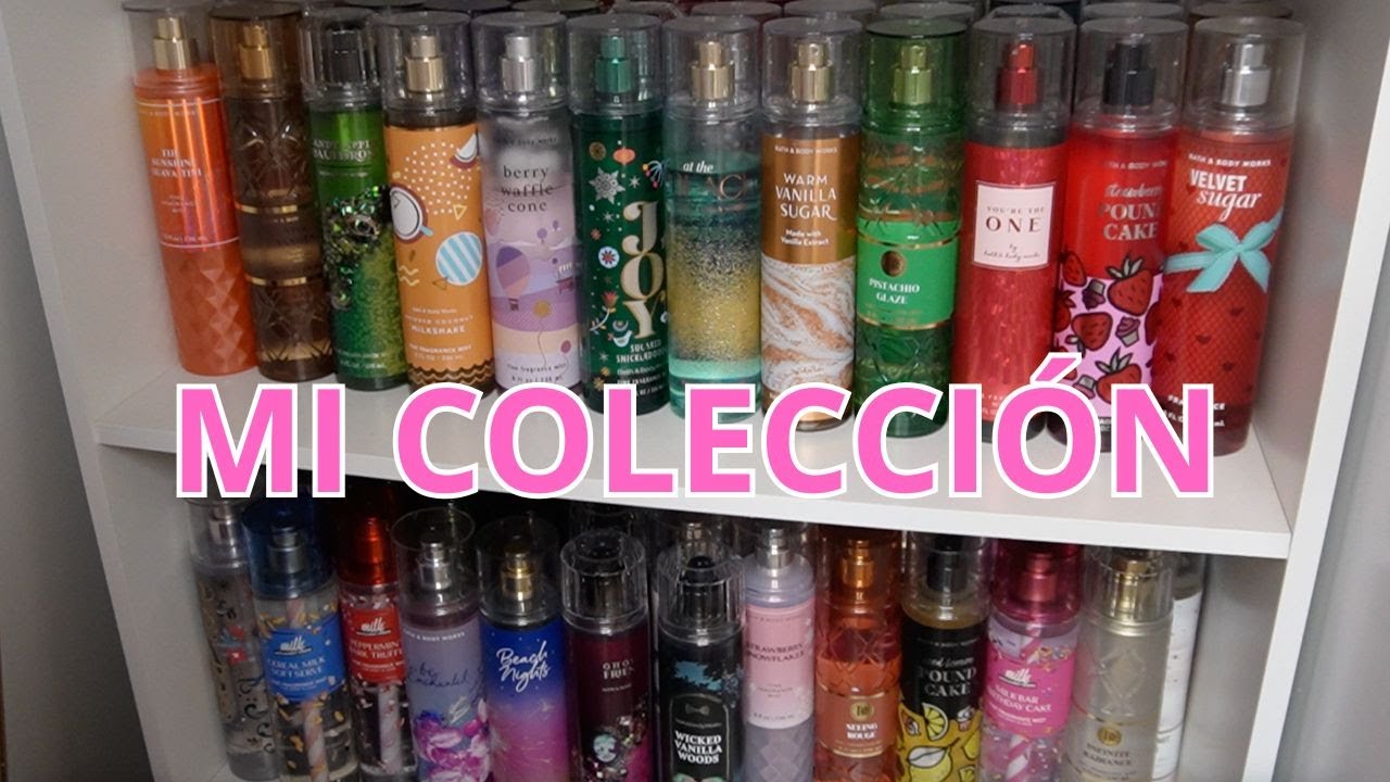 MI COLECCION DE BODYMIST DE BATH & BODY WORKS