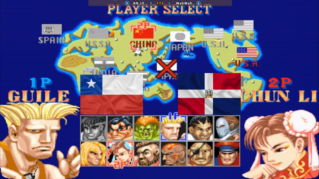 StreetFighter 2'CE AN10 vs WahWah FT3