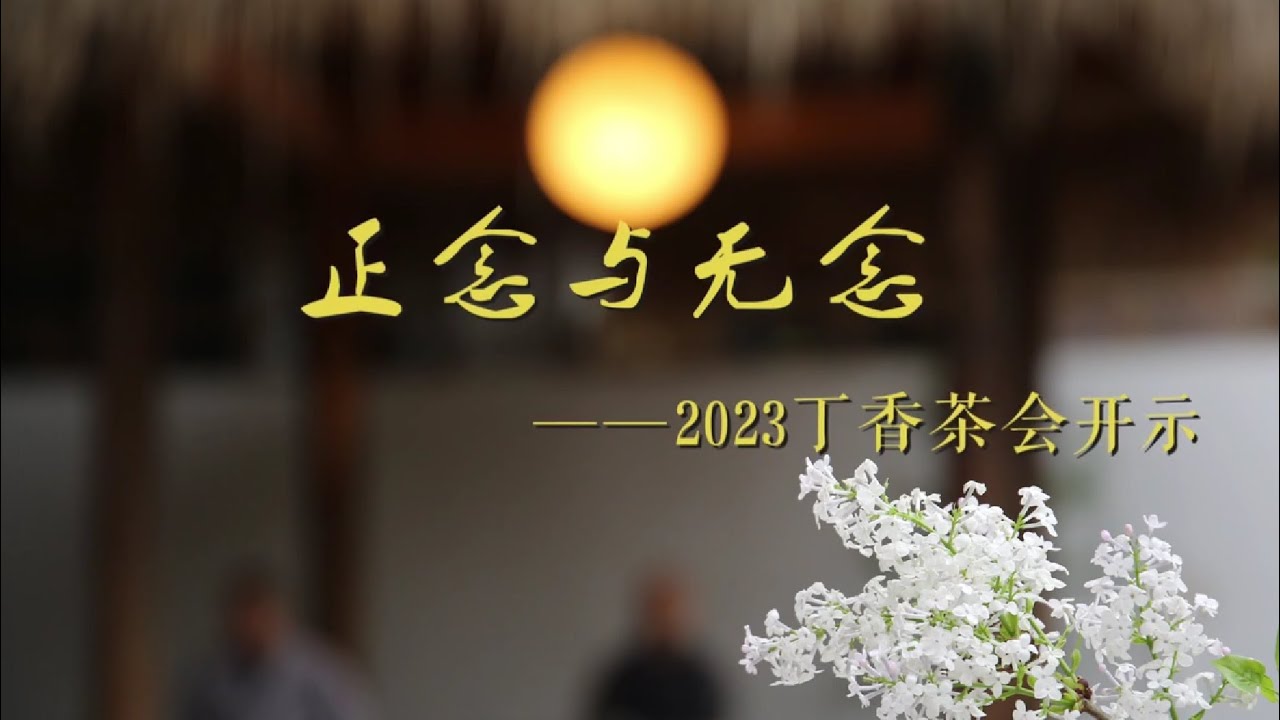 正念与无念 - 丁香茶会