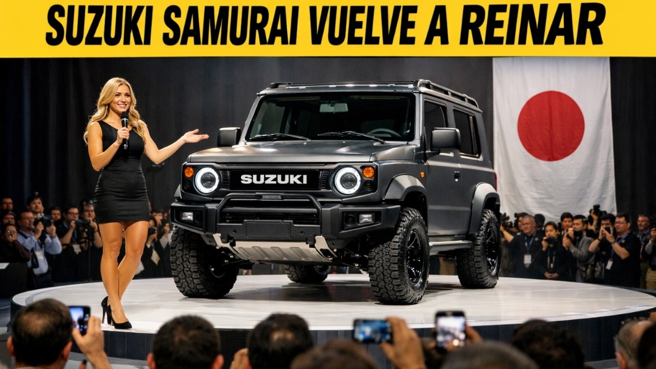 NADIE LO ESPERABA: SUZUKI SAMURAI 2026 VUELVE PARA DOMINAR EL OFF-ROAD