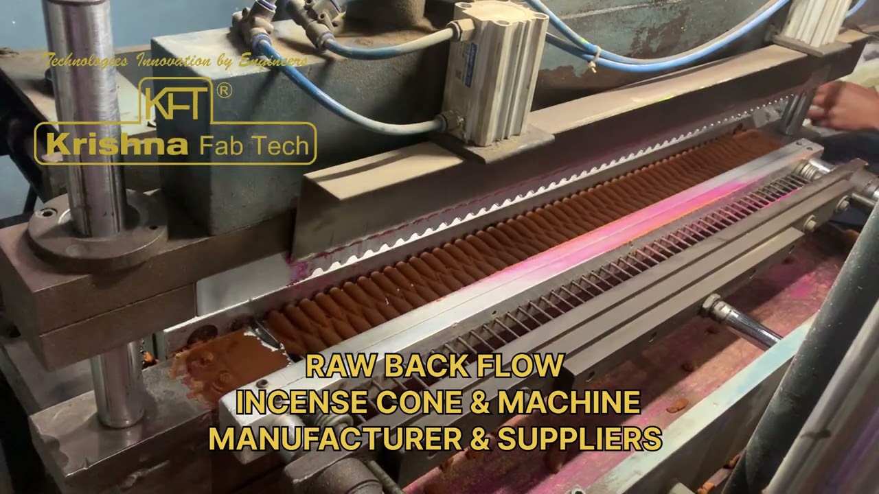 BACK FLOW INCENSE CONE & MACHINE MANUFACTURER & SUPPLIERS MACHINE MFG BY KRISHNA FABTECH 9879485819