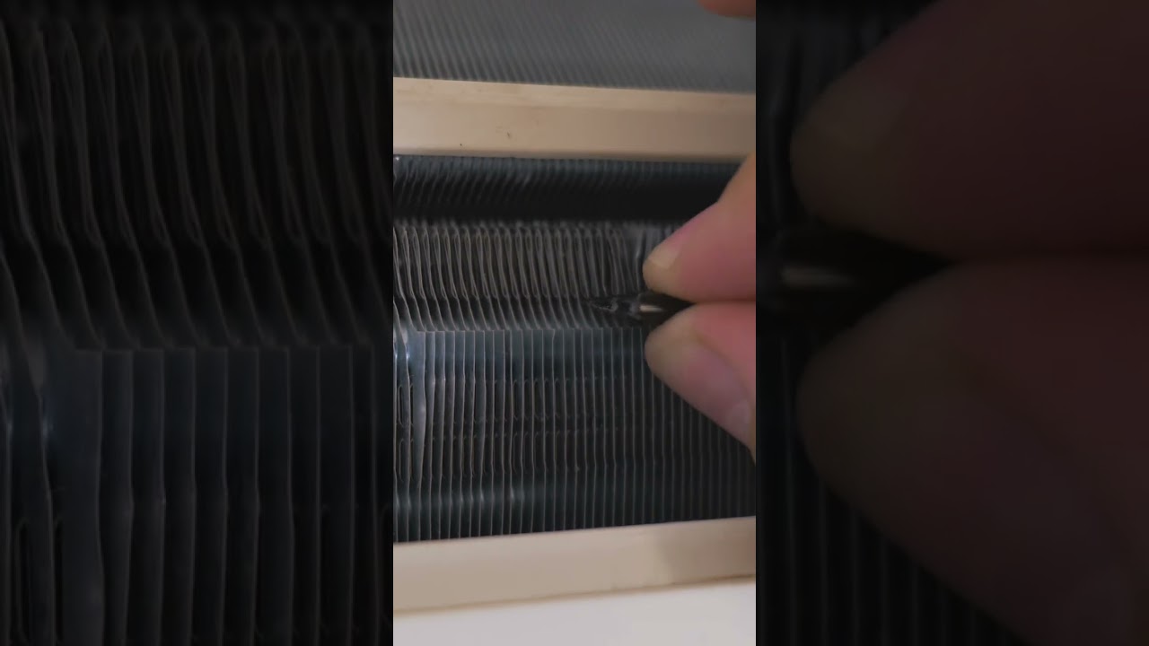How to Straighten Air Conditioner Fins 4