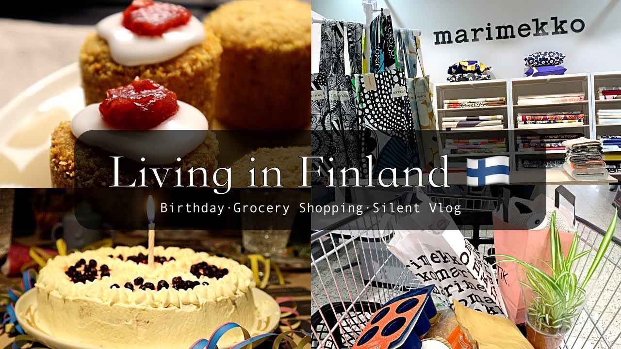 Финляндия Влог #23 🇫🇮 День Рождения 🥳 | Торговый центр | Продуктовые магазины с ценами | Выпечка