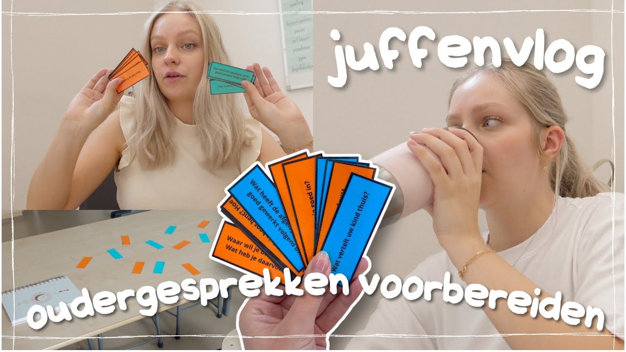 oudergesprekken voorbereiden | juffenvlog