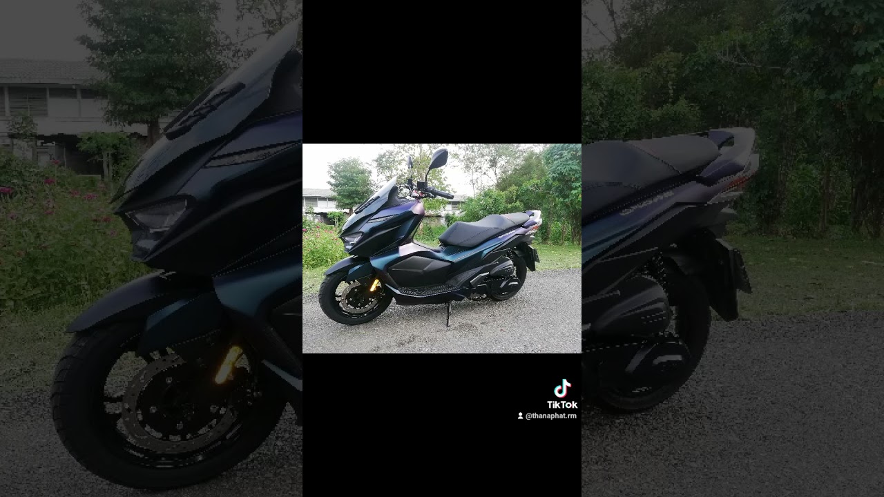 GPX Drone metallic blue colour.