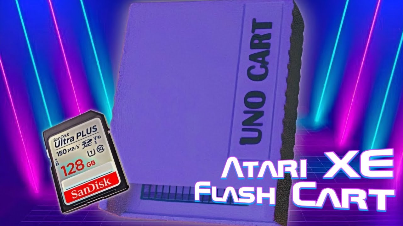 UNO CART спасет вашу систему ATARI 800 и вернет ее к жизни в 2024 ...