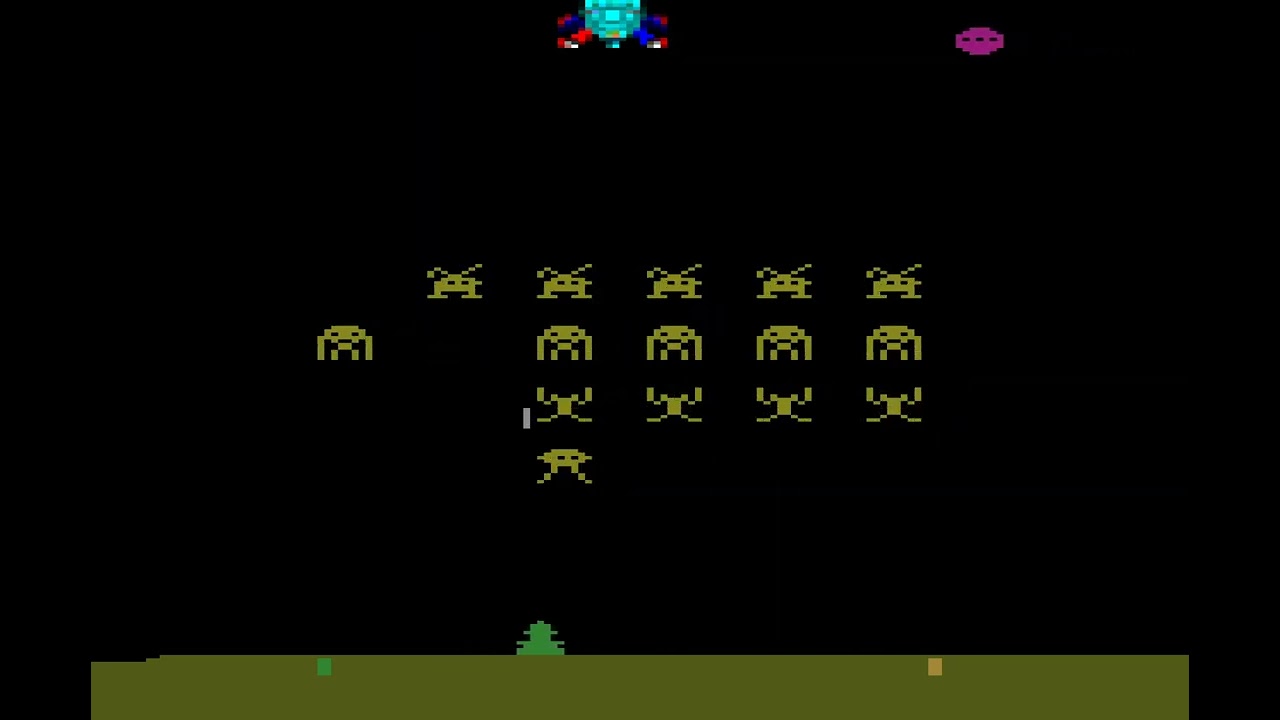 Atari 2600 Game: Space Invaders (1979 Atari/Taito)