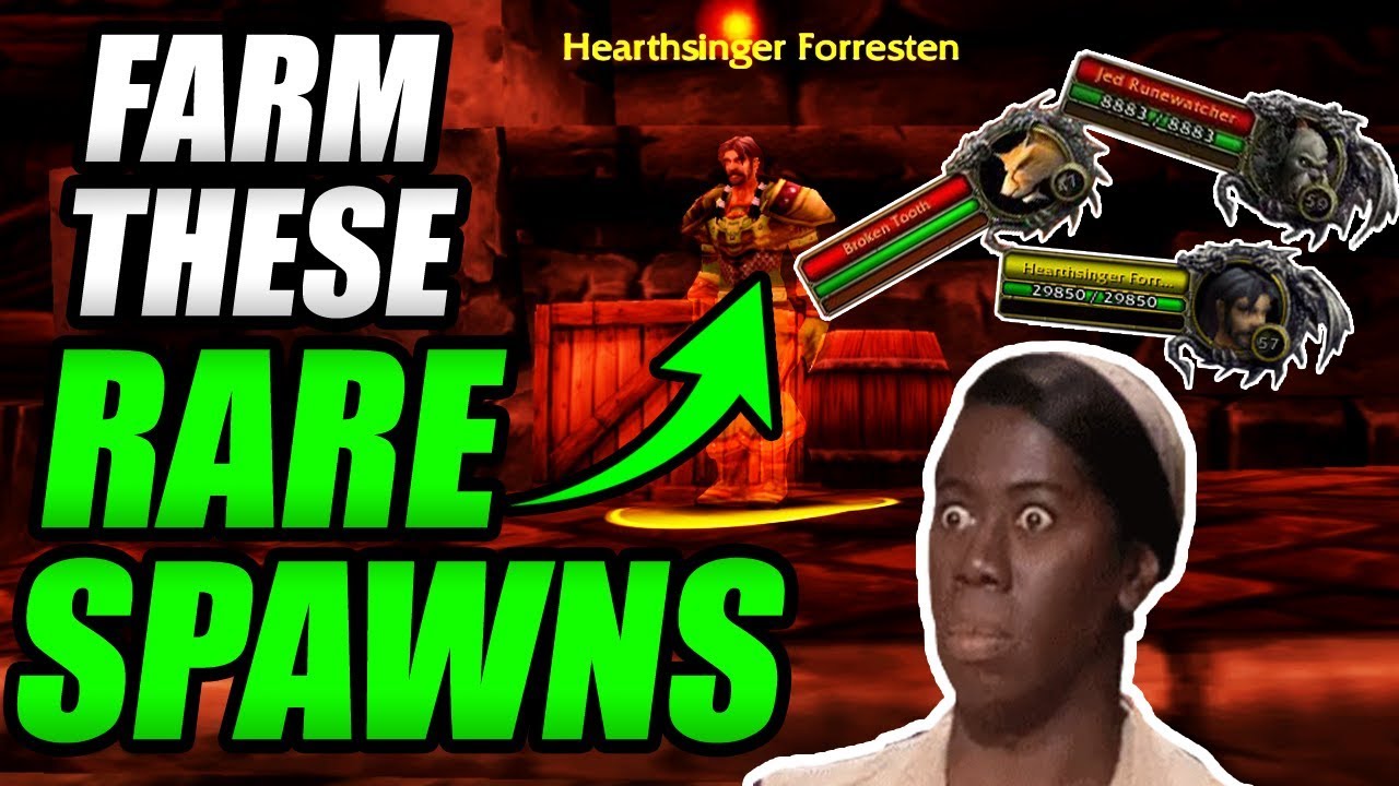 The BEST Rare Spawns You Can Farm In Classic WoW Right Now!!
