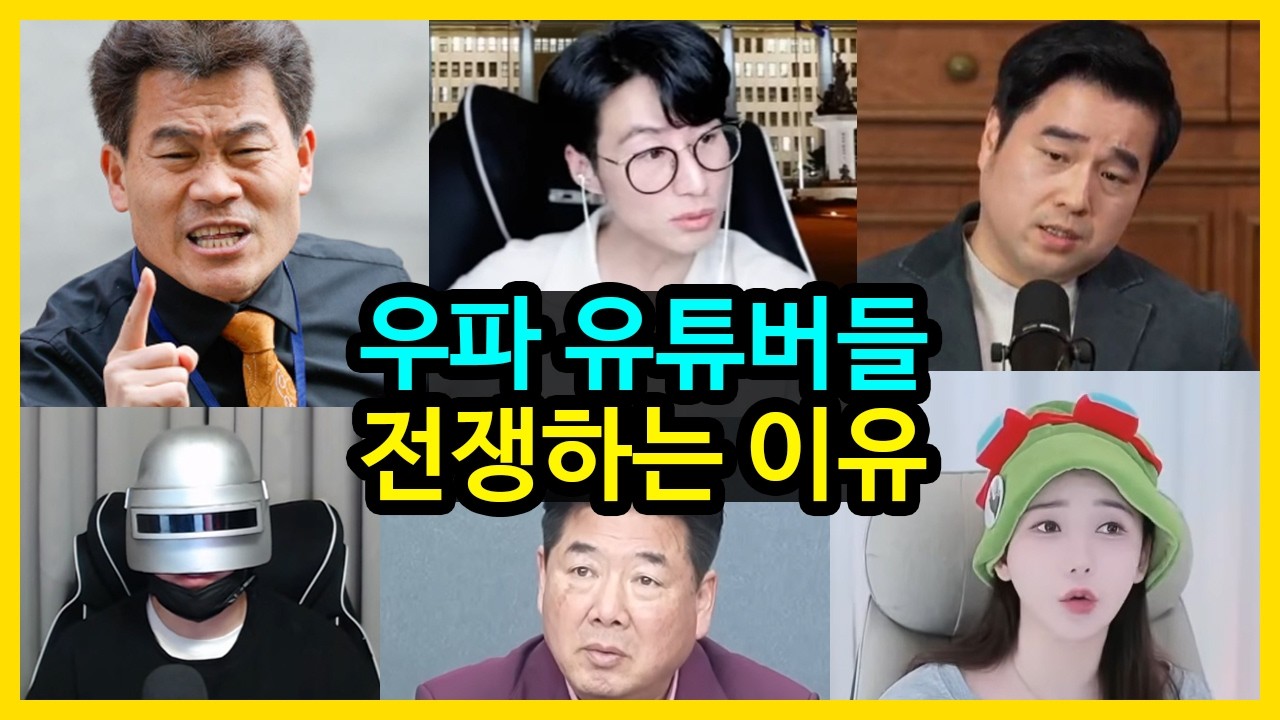 분열된 우파 상황 총정리