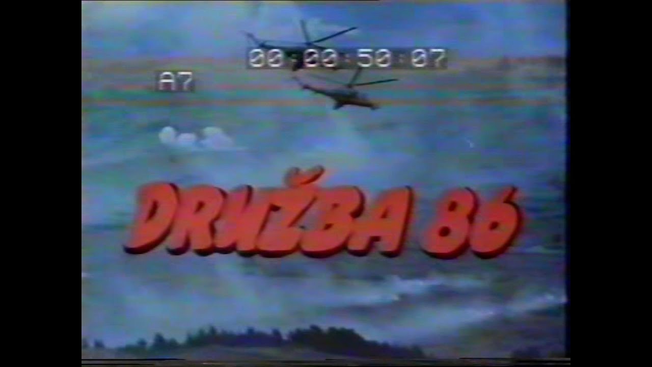 Mezinárodní vojenské cvičení Družba 1986 (dokument 1987)