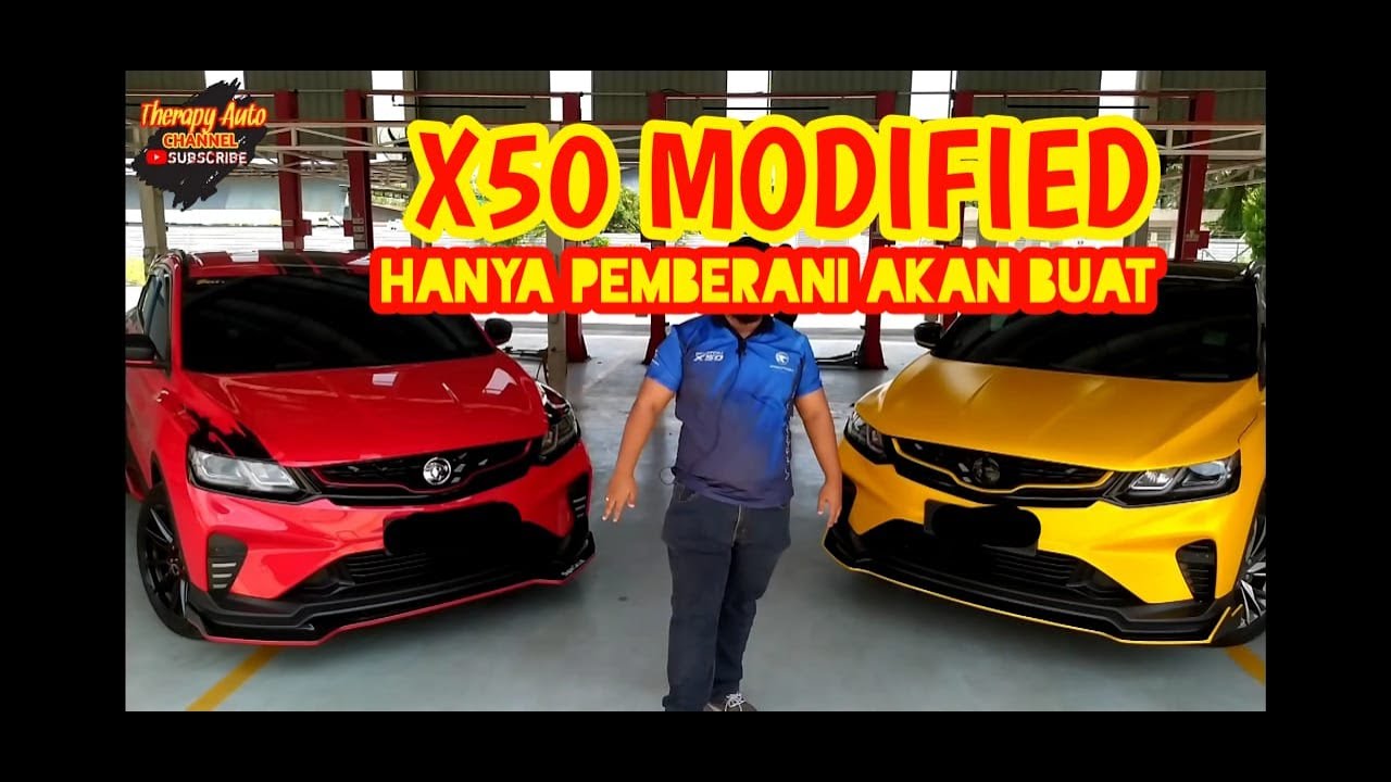 X50 MODIFIED HANYA PEMBERANI YANG BUAT.