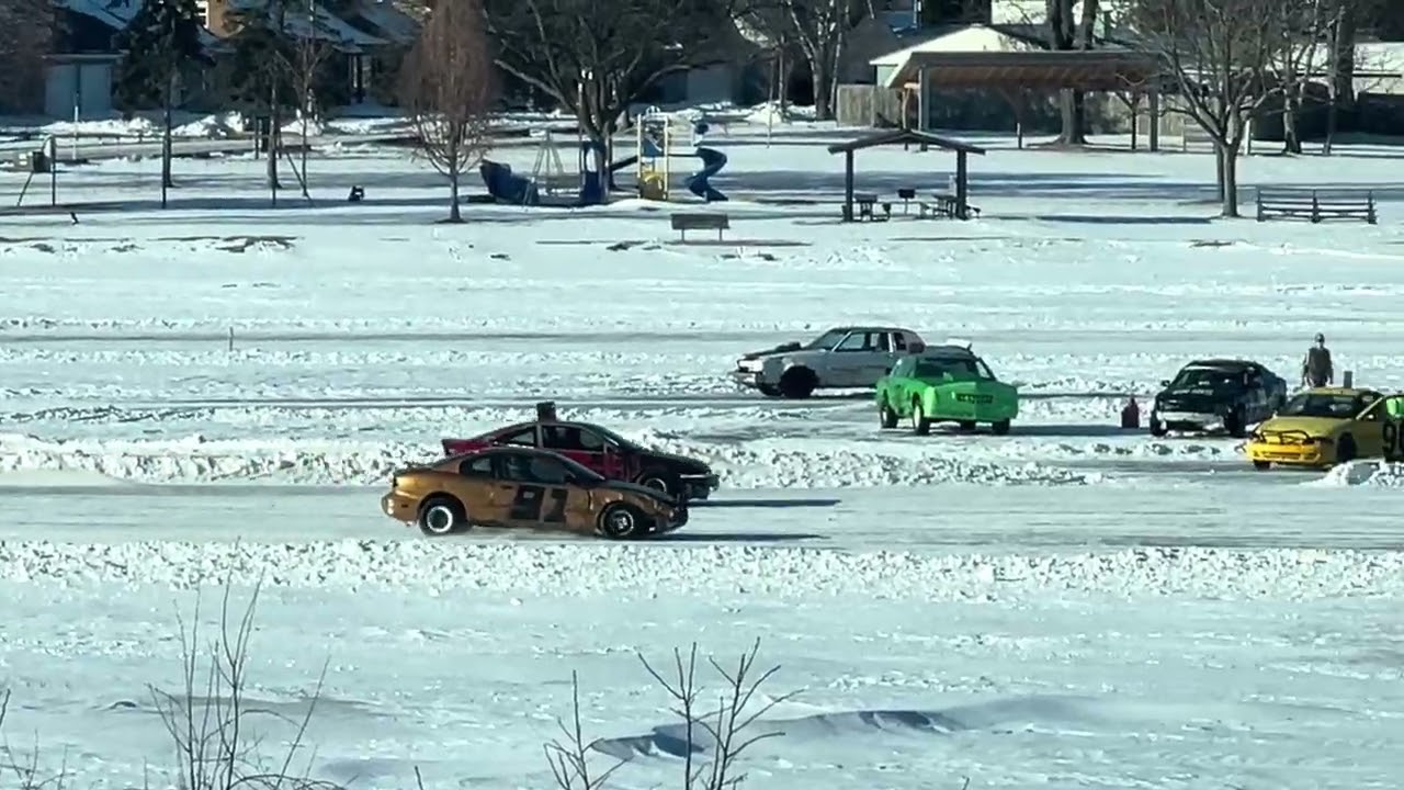 Beaver dam Wi ice racing 