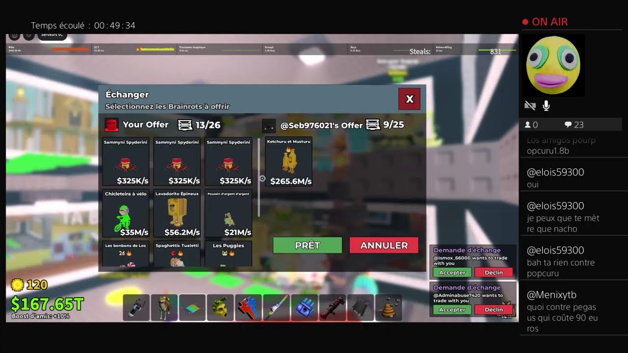 trade steal a brainrot