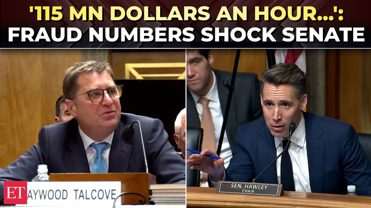 '$1 TRILLION lost…': Sen. Josh Hawley exposes dark money funding web at explosive fraud hearing