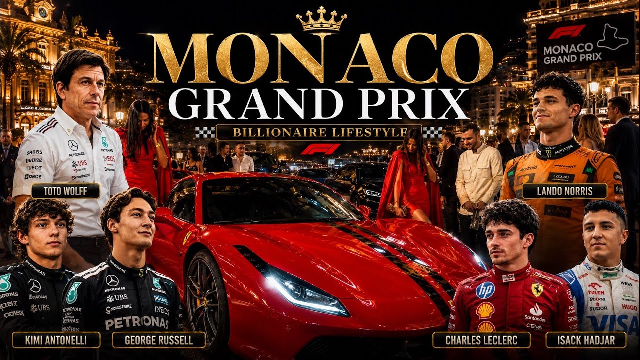 MONACO GRAND PRIX LUXURY NIGHTLIFE🔥F1 DRIVERS🏎️ #monaco #billionaires #f1#supercars 