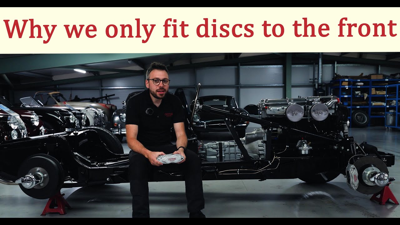 Jaguar XK120 and XK140 front disc brake upgrades