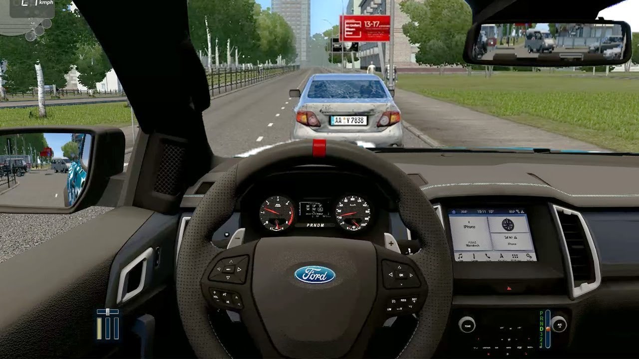 City Car Driving - Ford Ranger Raptor | Normal Driving