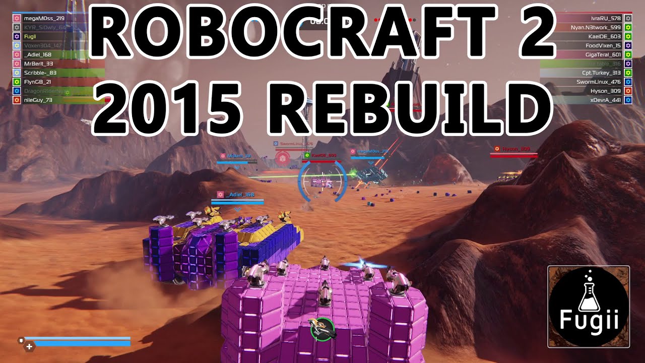 New Robocraft 2: Robocraft 2015 Rebuild Closed Beta