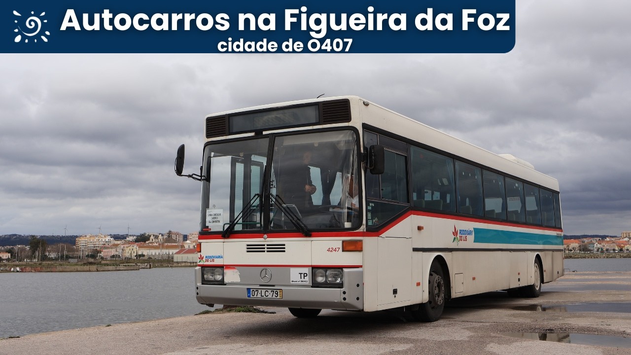 Autocarros na Figueira da Foz - cidade de O407