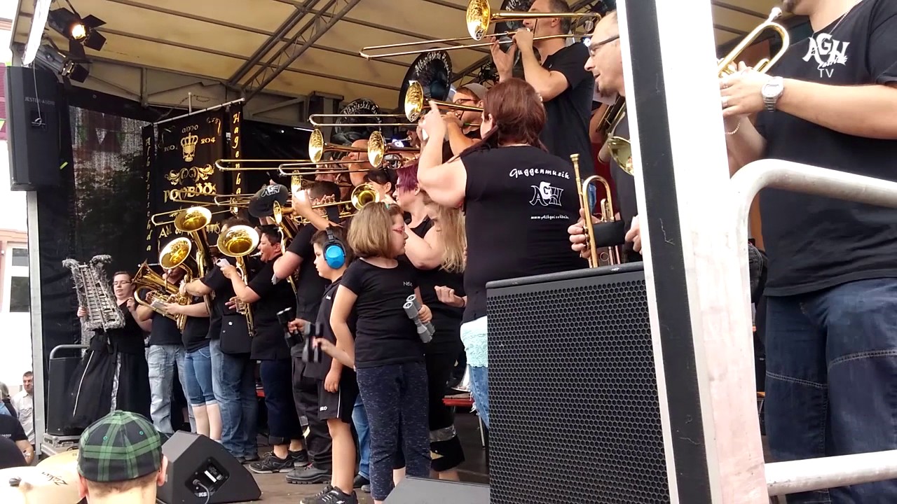 Albgoischda - Animals (Einzug) [Brunnenfest Hagenbach 2016]