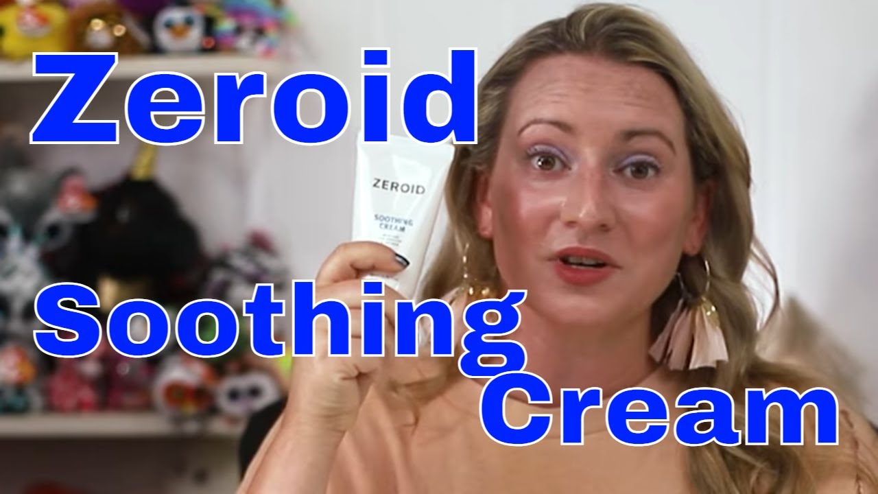 Обзор и способ применения успокаивающего увлажняющего крема Zeroid Skincare с MLE