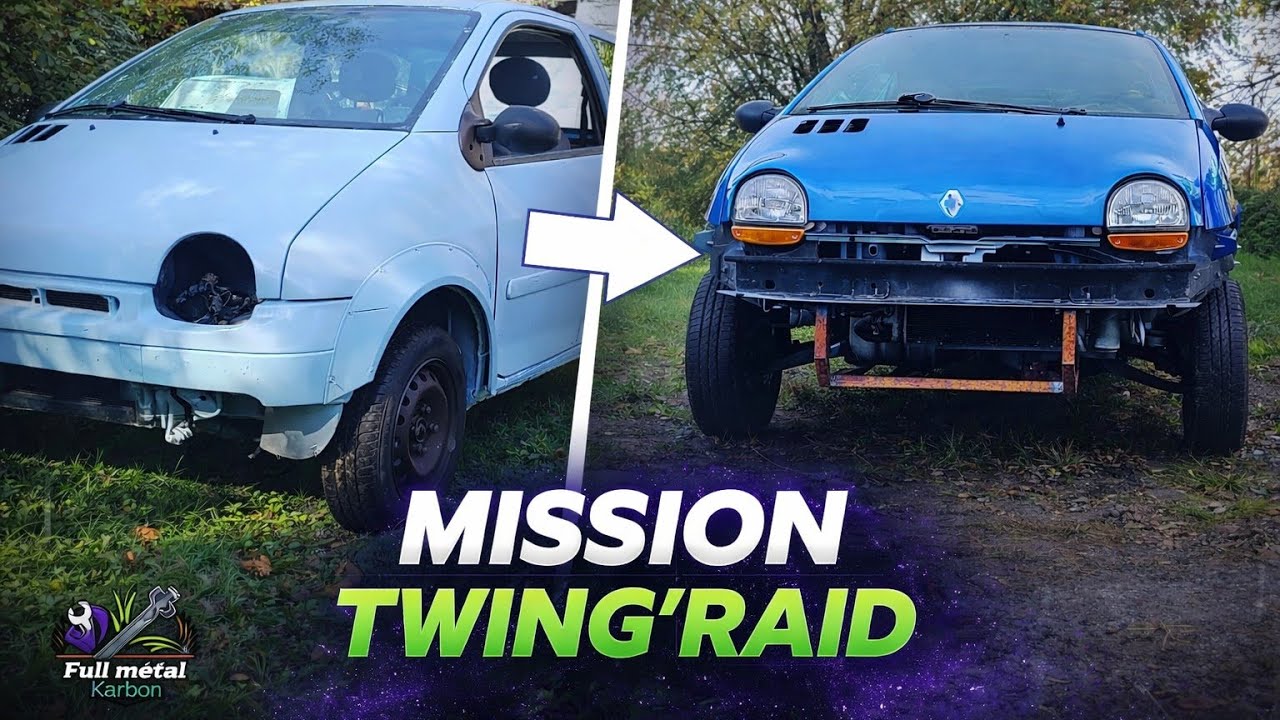 Transformation d'une TWINGO pour le TWING'RAID, CARROSSERIE & MECANIQUE 