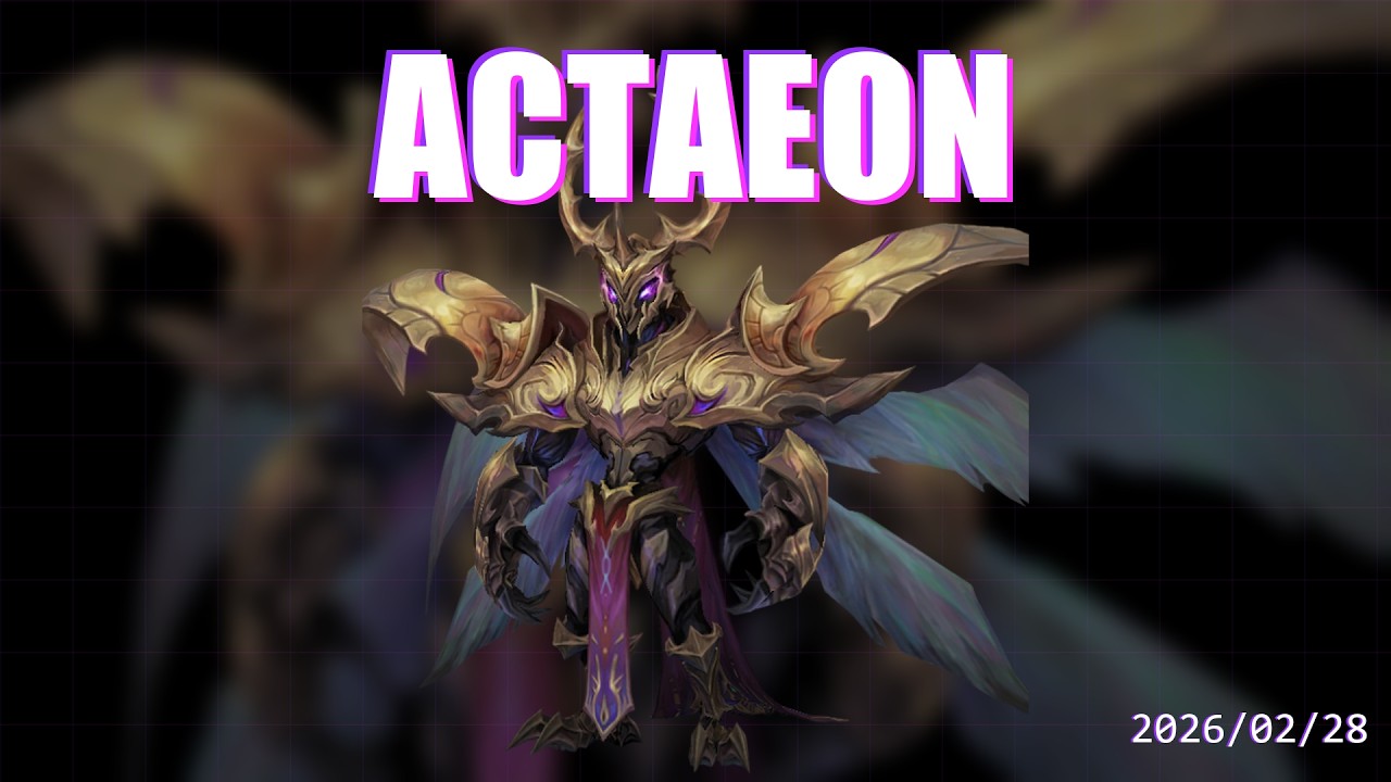 Dark | Actaeon_20260228 | in RTA - Summoners War