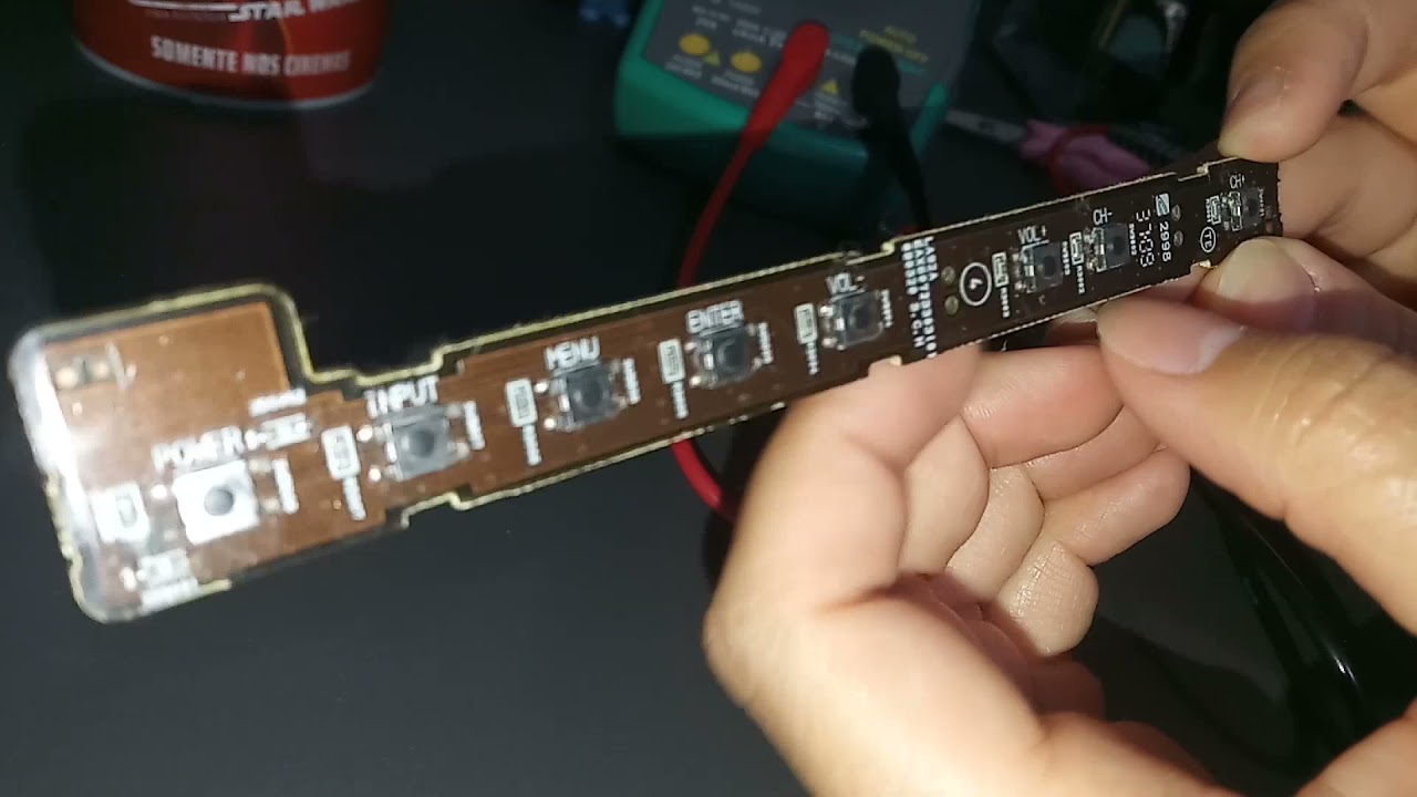 Consertando televisão que está alterando funções sozinha!!