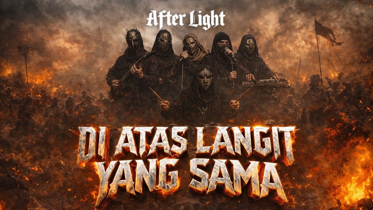 Lagu religi metal untuk perdamaian | di atas langit yang sama (after light) 