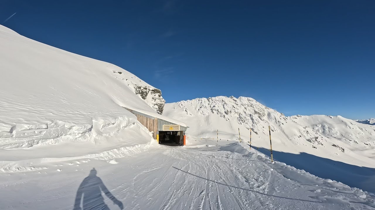 Arosa Lenzerheide Piste 21 - Parpaner Rothorn [Ski, Schweiz, Arosa, 16.12.2023, 4K, SCENIC VIEW]