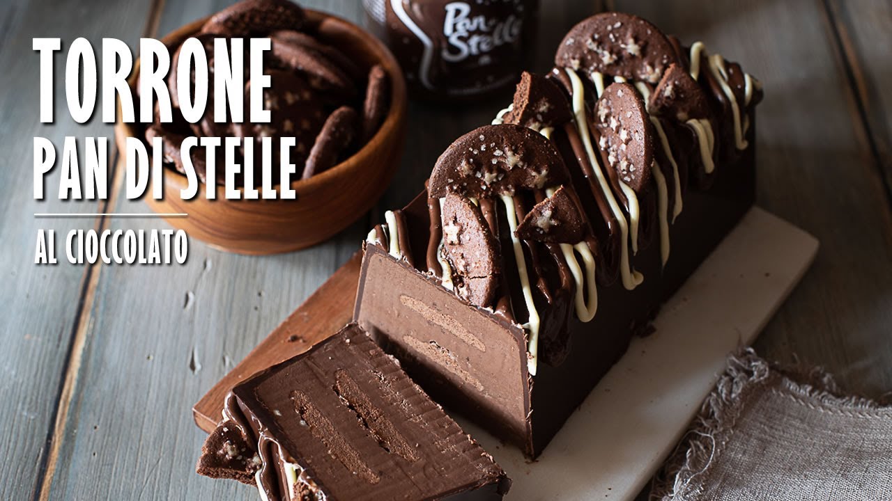 TORRONE PAN DI STELLE (al CIOCCOLATO) fatto in casa | Marianna Pascarella