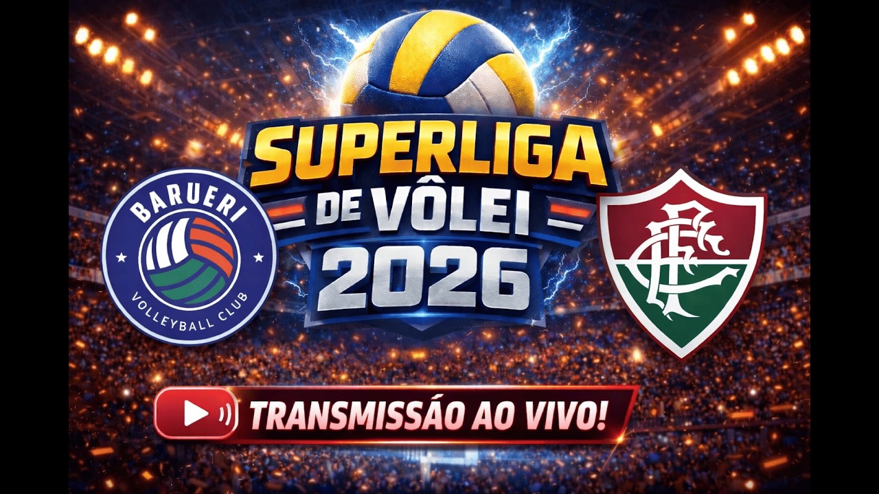 AO VIVO: PAULISTANO BARUERI X FLUMINENSE - SUPERLIGA FEMININA