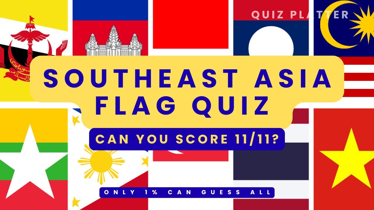 Can You Guess the Southeast Asian Countries by Their Flags? 🌏 #quiz  #flags #quizplatter
