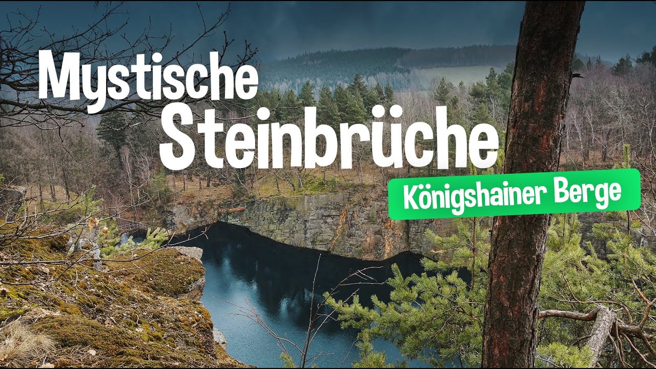 Zu den mystischen Steinbrüchen in den Königshainer Bergen