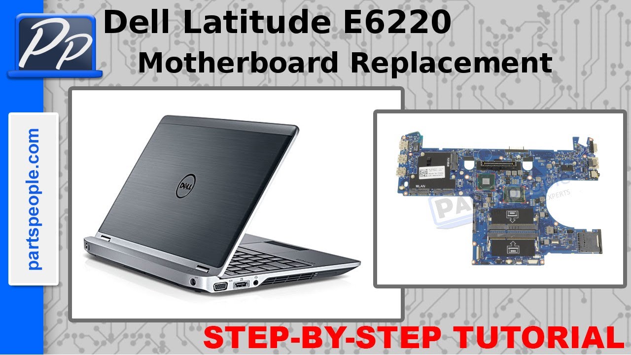 Dell Latitude E6220 Motherboard Video Tutorial Teardown