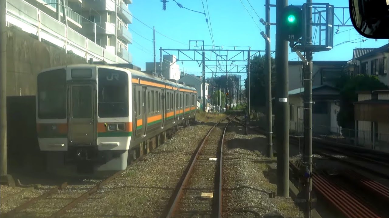 【4K前面展望】211系を横目に！流鉄 流山→馬橋