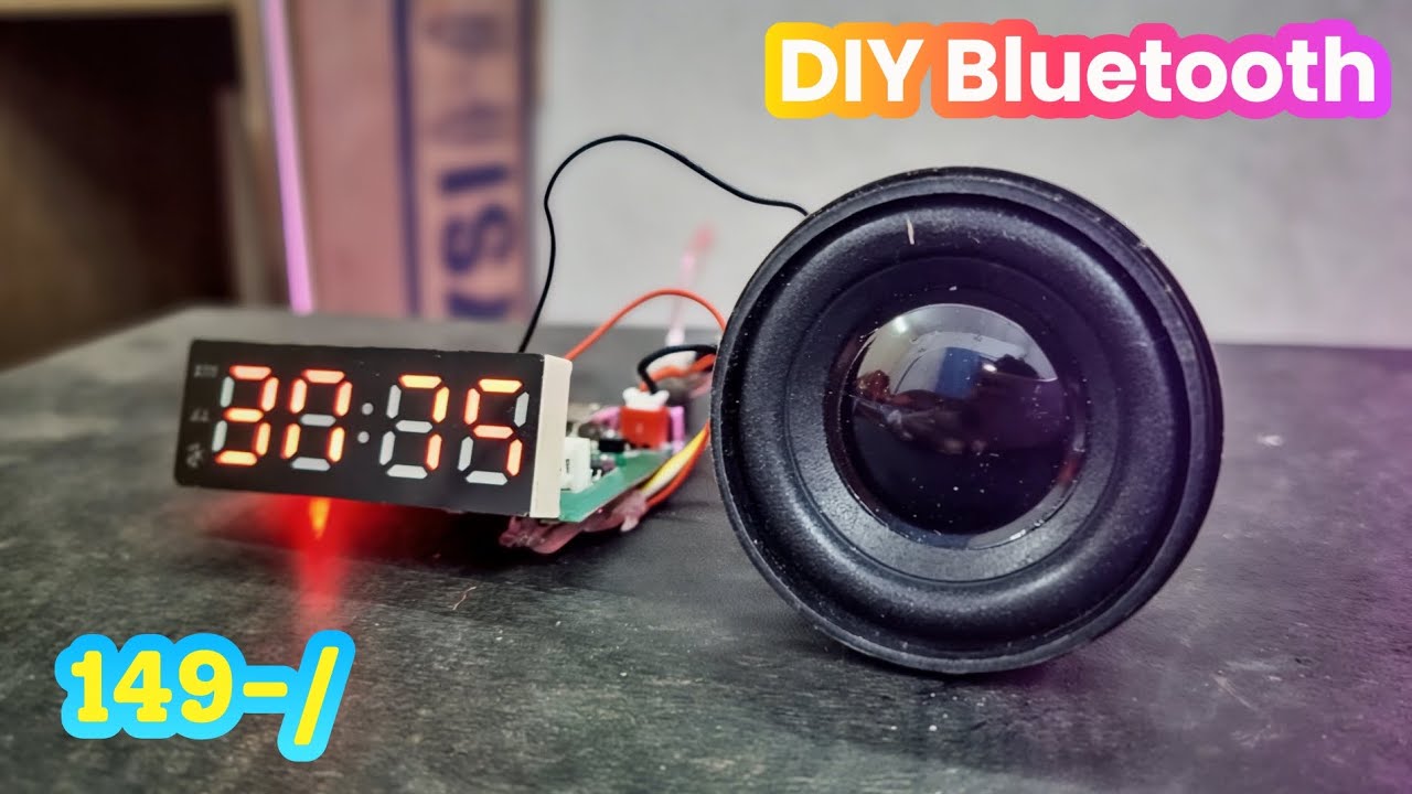 How To Make Cheap DIY Bluetooth Speaker at home | Only 149 Rupees