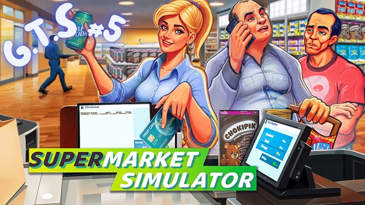 Furnishing My Store & Exploring the City | GTS #5 Supermarket Simulator - Silent Gameplay