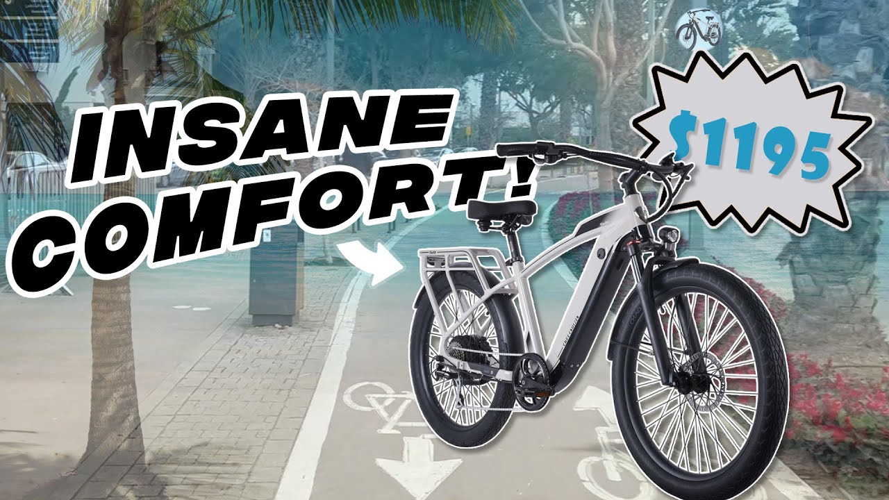 Cafe Cruiser - The MOST COMFORTABLE ebike I've tested by Ride1Up #ebikes #electricbike #ebike
