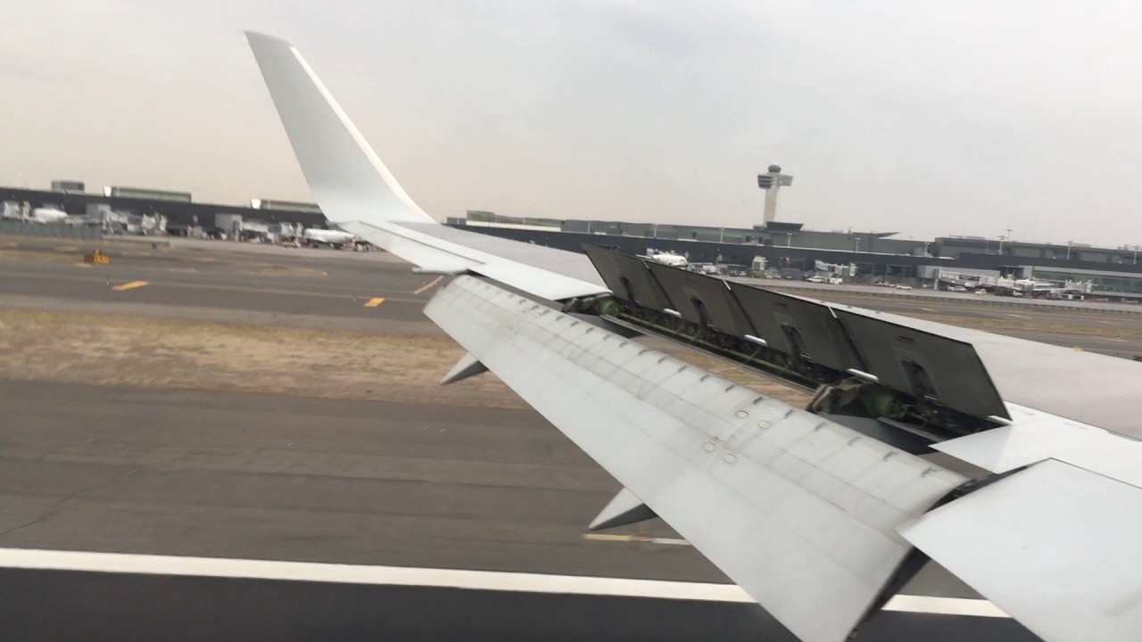 Aterrizaje en el aeropuerto Internacional John F. Kennedy (JFK), New York, LATAM, B767