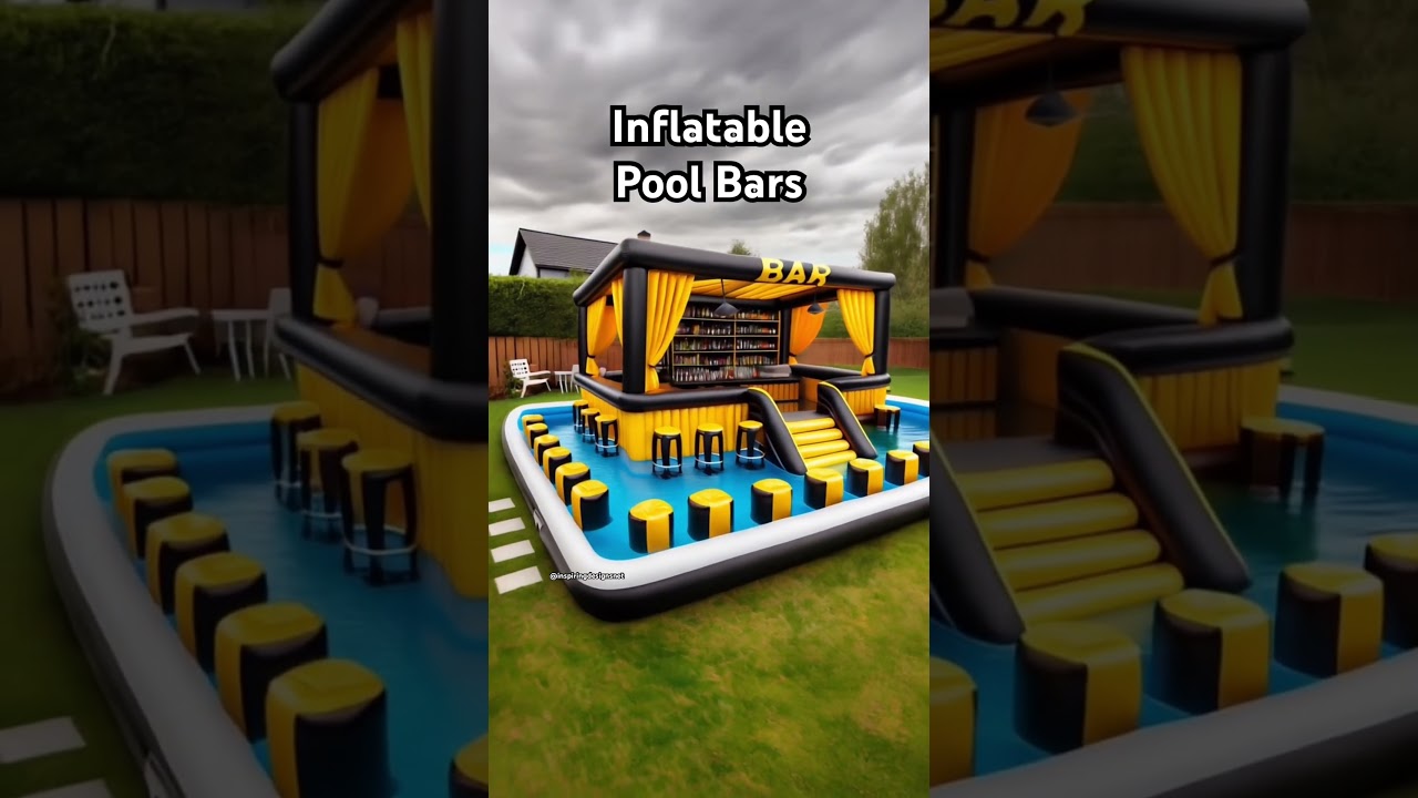 Inflatable pool bars!