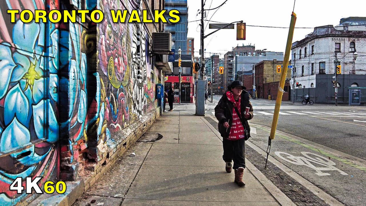 Toronto's Roughest Hood? Walking Moss Park on January 16, 2021