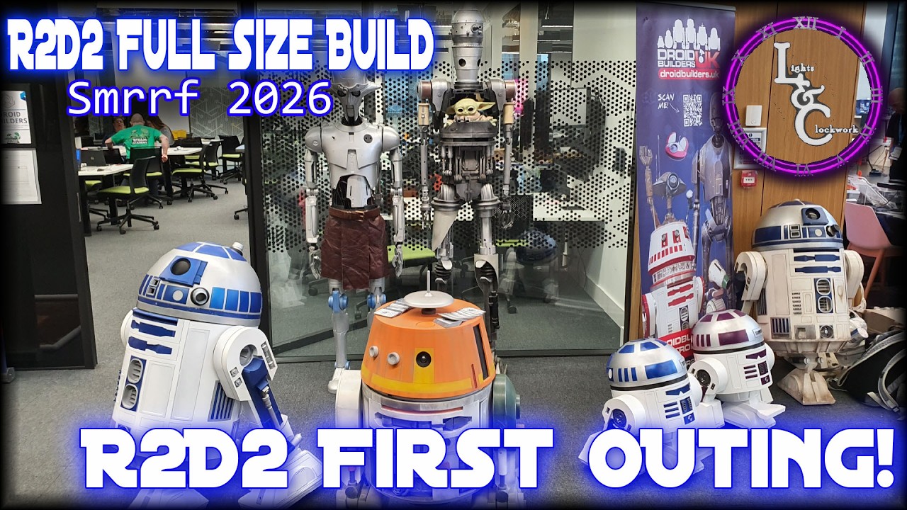 Эпизод 11 проекта R2D2 Build: еще один визит R2 на SMRRF 2026.