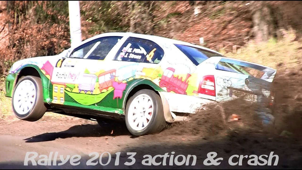 Best of Rallye 2013 action & crash