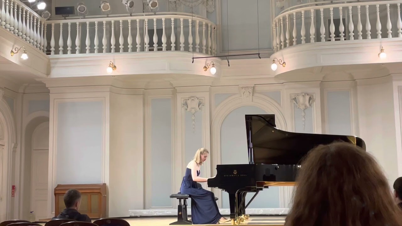 Rachmaninoff. Moments musicaux N.1, 2, 4. Alina Ponarina